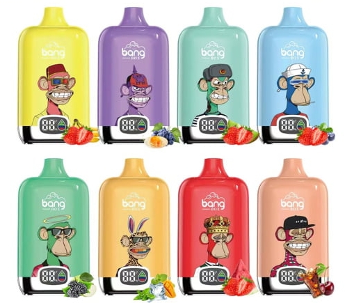 Bang Vape Digital Smart Screen 15000 Trekjes - Strawberry Lychee: Een Fruitige Revolutie in de Nederlandse Vape-Wereld