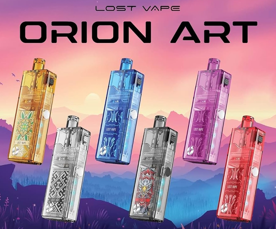 Lost Vape Orion Kunstpod-Kit - Amber Helder: Een Hollands Meesterwerk in Vapen