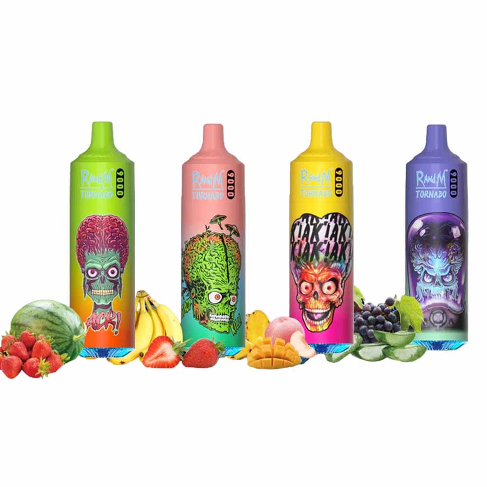 RandM Tornado 9000 Vape-Apparaat - Aardbei Banaan: De Vlaamse Elegantie van Vapen in 2025