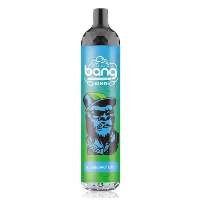 Bang Vape King 6000 Puffs - Blueberry Mint: Jouw Koninklijke Verfrissing in Elke Puff