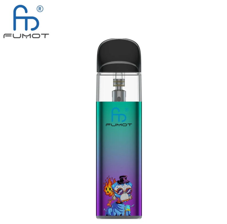 Fumot Dazzle Lite TPD-compatibele Vape-kit - groen-paars: Nederlandse Stijl, Innovatie en Vrijheid