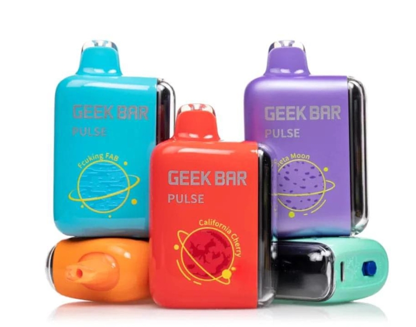 Geek Bar Pulse 15k WegwerpVape - Druif Citroen: Een Zomerse Sensatie in Elke Hijs