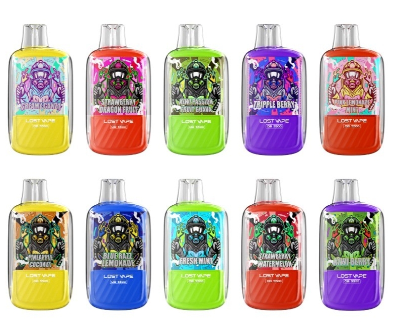 Lost Vape Orion OB5500 Wegwerpvape - Ananas Kokosnoot: Een Tropische Ontsnapping in Elke Puf