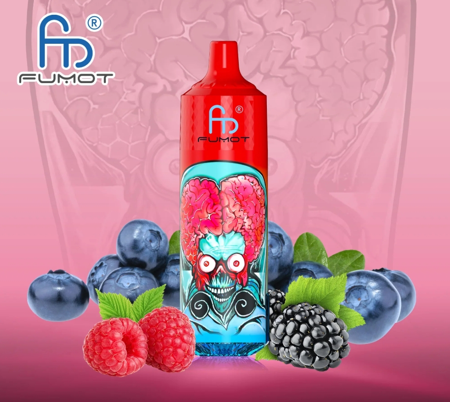 Fumot RandM Tornado 9000 Pro Vape – bosbes zure framboos: Een smaakexplosie met technologische precisie