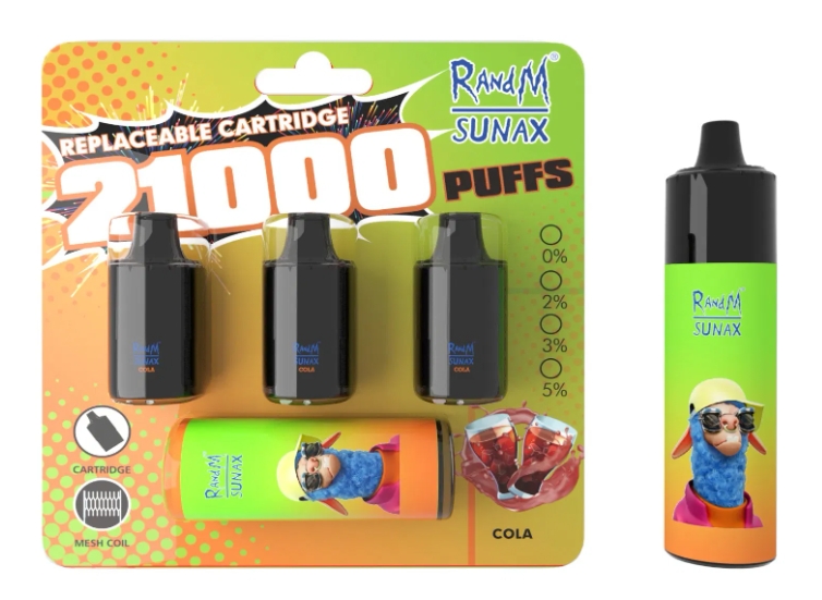 Fumot Sunax 7000 Vervangbare Vape-Cartridge - Cola: Jouw Bruisende Revolutie op Maat