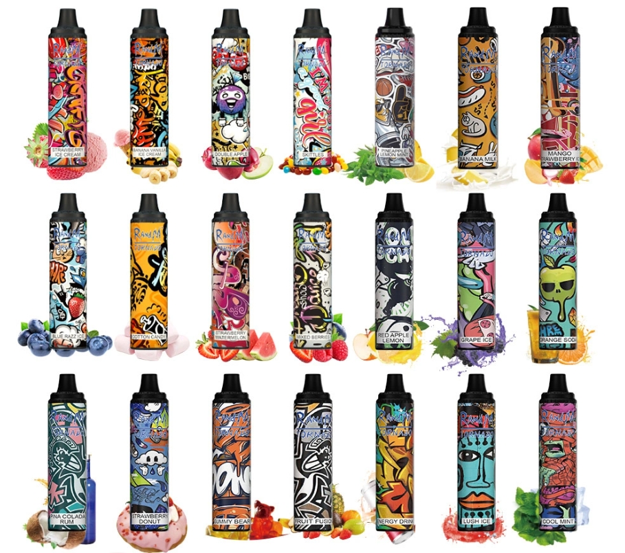 RandM Tornado 6000 Puffs Vape Pod – Suikerspin: Een Speelse Ontploffing van Smaak en Technologie in de Nederlandse Vapesector