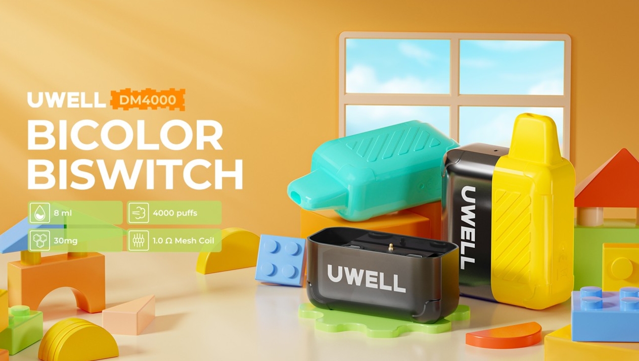 UWELL DM4000 Wegwerp Vape - Lychee Ijs: Een Frisse Zomerse Verrassing