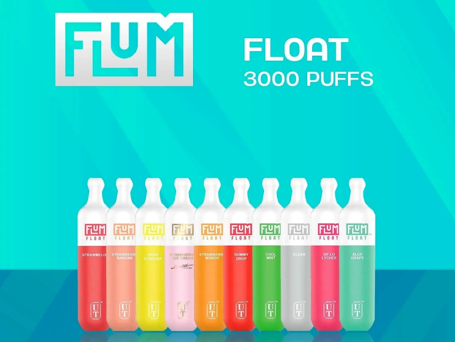 FLUM FLOAT 3000 Puffs Vape - Aardbei Banaan: De Zonnige, Zorgeloze Wegwerpvape voor het Moderne Nederland
