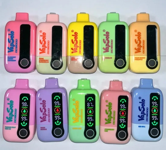 Dikke Wolken & Pure Smaken: Ontmoet de VapSolo DG18000 Vape, Jouw Nieuwe Favoriet - Bosbes Kers Cranberry!
